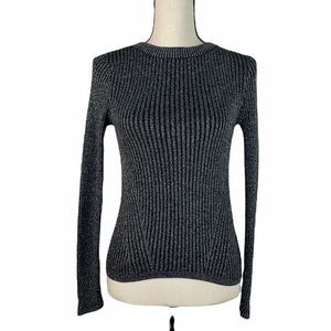 H&M Girl Glitter Fitted Sweater Size 14y+
